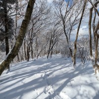 ■今日の一枚：英彦山北西尾根、前日の夜からの積雪と寒気で一面の雪世界でした。